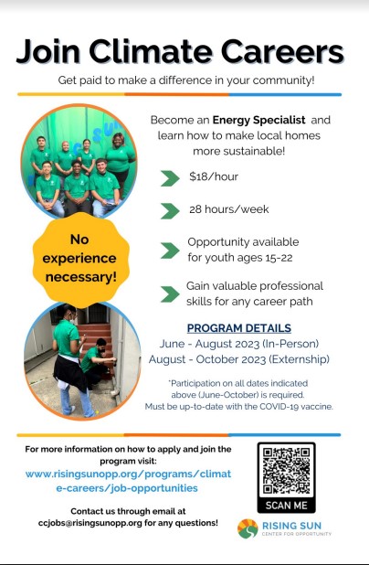 climate careers 15 to 22 